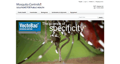 Desktop Screenshot of mosquitocontrols.com